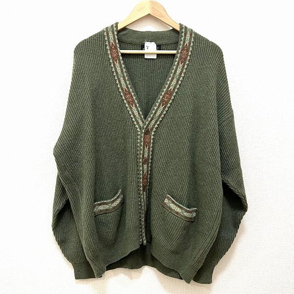 #wnc クリスチャンディオール ChristianDior カーディガン 50 カーキ系 MONS...
