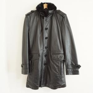 wnc エルネスト ERNESTO コート 茶 マルチ ウールチェスターコート