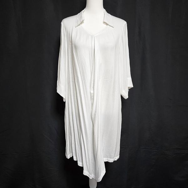 #anc アズノウアズ オオラカ AS KNOW AS olaca チュニック 15 白 アシンメト...