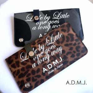 A.D.M.J クーポン対象外 ノベルティ ADMJ エーディーエムジェイ 長財布