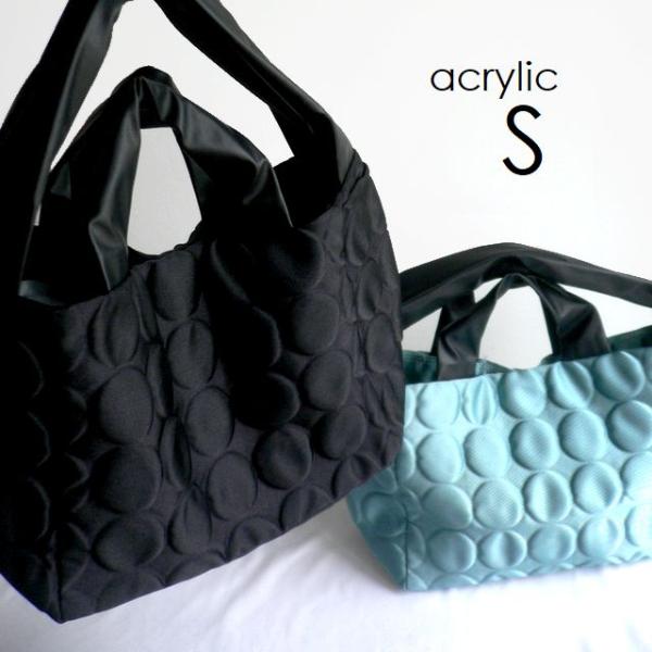 acrylic アクリリック バッグ S bag 2WAY ナイロン PVC トート 1301 カー...