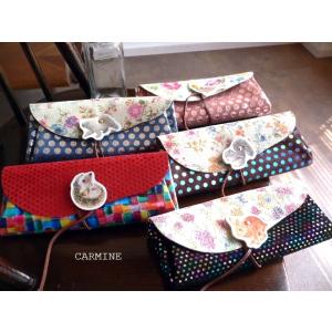 Carmine（カーマイン） ノベルティ ミニウォレット 雲 星空 長財布