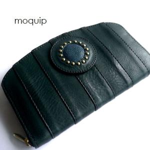 moquip（モキップ） ガルーシャ レザー ドロップ ミニ コンパクト