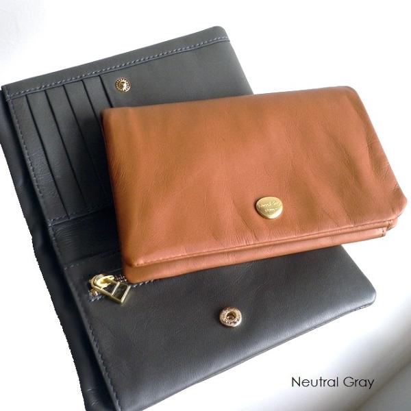Neutral Gray ニュートラルグレイ ARUKAN アルカン 折り財布 馬革  NP135 ...
