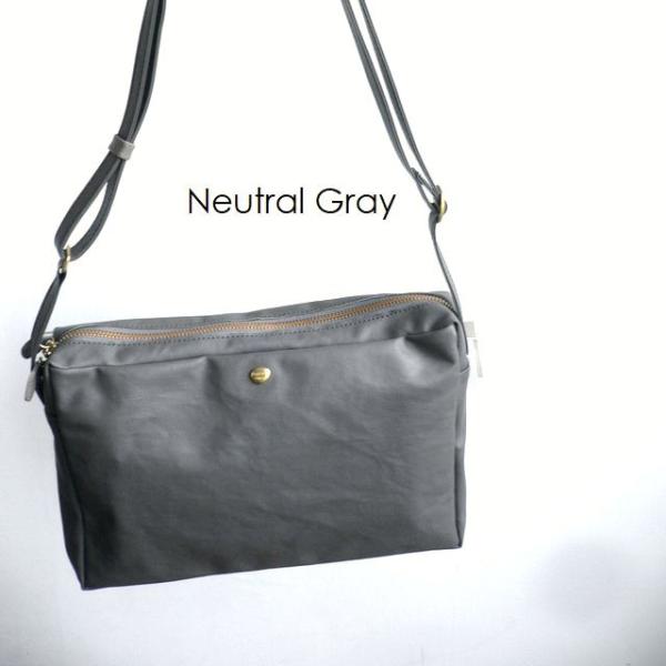 Neutral Gray ニュートラルグレイ ARUKAN アルカン バッグ PVC コットン キャ...