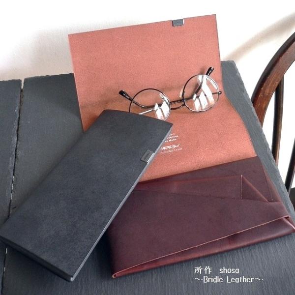 所作 shosa 長財布 ロングウォレット ブライドルレザー bridle sh101br ブラウン...