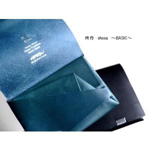 所作 shosa ミドル 財布 ショートウォレット1.0 Basic sh301ba ヌメ/ナチュラ...