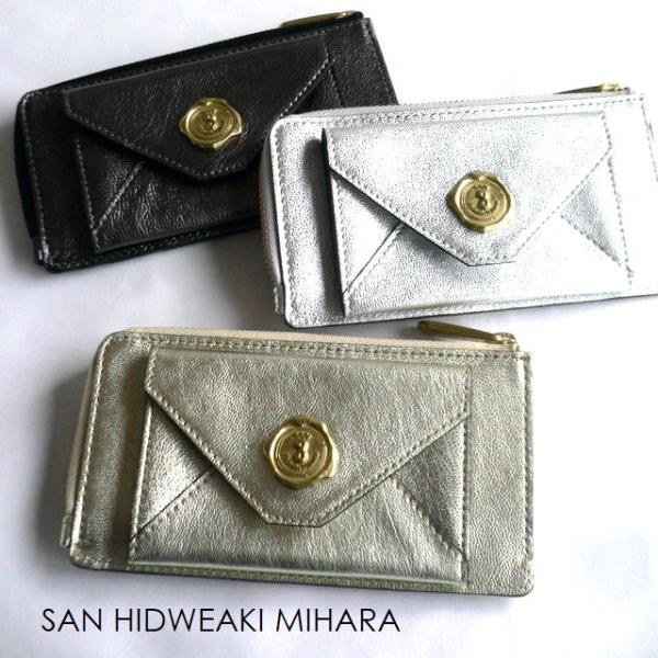 SAN HIDEAKI MIHARA サンヒデアキミハラ フラグメントケース コインケース カードケ...