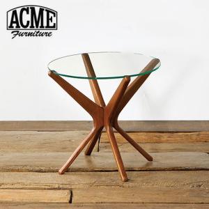 ACME Furniture アクメファニチャー TRESTLES SIDE TABLE 50cm CLEAR テーブル｜acme