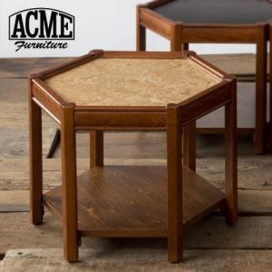 ACME Furniture アクメファニチャー BROOKS HEXAGONTABLE ベージュ ブルックス ヘキサゴンテーブル｜acme