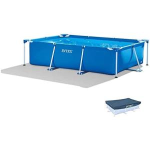 INTEX ■インテックスフレームプール■3m×2m×75cm■カバー付き新品 INTEX カバー付 フレームプール プール ビニールプール
