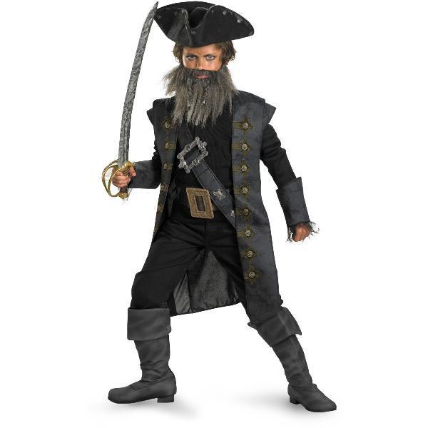 海賊 コスプレ 衣装 子供 男の子 人気 パイレーツオブカリビアン 黒ひげ コスチューム ハロウィン