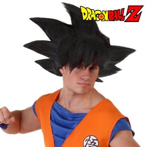 ドラゴンボール コスプレ 孫悟空 ウィッグ かつら 大人 コスチューム 小道具 ヅラ 髪 黒髪 漫画...