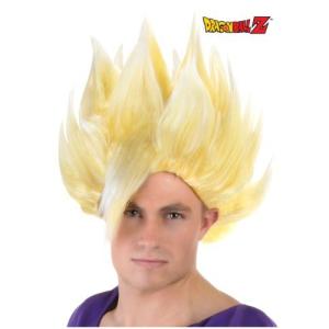 ドラゴンボール コスプレ 孫悟飯 スーパーサイヤ人 ウィッグ かつら 大人 ジャンプ 漫画 アニメ キャラクター 仮装 変装 髪 かぶりも｜acomes