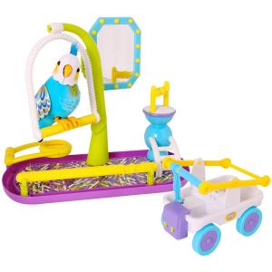 鳥 ロボット しゃべる インコ 踊る 人形 おもちゃ インコ 動物 ペット 動物 知育玩具 アカムス店