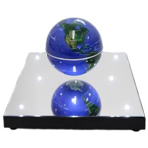 浮かぶ 地球儀 85mm 自転する 入学祝い サイエンストイ