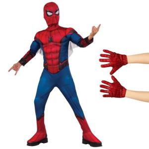 爆買い価格 史上最も激安 子供 衣装 ユニバ 男の子 コスプレ衣装 人気 スパイダーマン ホームカミング グッズ コスチューム 手袋付 コスプレ 仮装 アメコミ ヒーロー ユニバ コスプレ Usj アカムス店