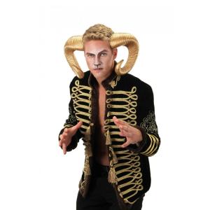 羊 角 金 ゴールド 大人 コスプレ 仮装 グッズの商品画像