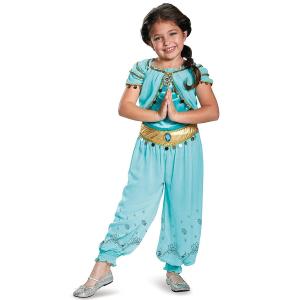 ディズニー コスプレ 子供 コスチューム アラジン 人気 アラジン 衣装 ジャスミン プレステージ ドレス 衣装 プリンセス 仮装 キッズ プレステージ アカムス店