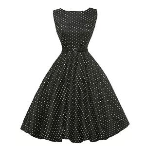 50年代 ドット ワンピースの商品一覧 通販 Yahoo ショッピング