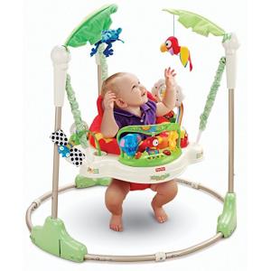 Fisher-Price フィッシャープライス レインフォレスト ジャンパルー 赤ちゃん ベビー 室内遊具 運動 折り畳める ポータブル おもちゃ｜acomes