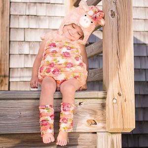 コスチューム コスプレ ローズプリント ベビー 子供用 ブタ ピンク 写真撮影 衣装 仮装 キャラクター衣装 赤ちゃん 仮装 603 アカムス店 かわいい ピグレット ハロウィン コスプレ 超目玉一掃