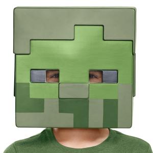 マインクラフト ゾンビ 子供用 マスク お面 ハロウィン 仮装 パーティー コスプレ キッズ マイクラ テレビゲーム｜acomes