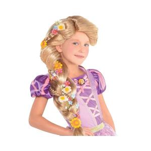 ラプンツェル コスプレ 子供 ウィッグ 花飾り付 かつら ディズニー ハロウィン Morenotafurt Com