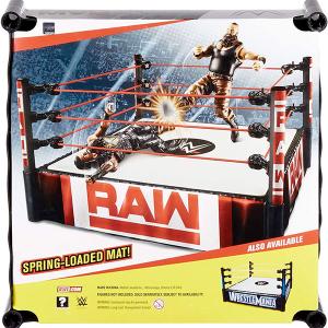 WWE フィギュアサイズ 25cm リング スーパースター フレクシブルマット アクション プロレス レッド｜acomes