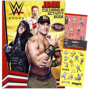 プロレス ｗｗｅ ジャンボ アクティビティ ブック ステッカー ぬりえ セット アカムスyahoo 店 通販 Yahoo ショッピング