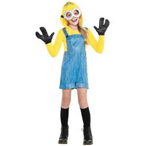 ミニオンズ コスチューム 女の子用 子供 衣装 ハロウィン 仮装 コスプレ ミニオン