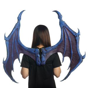 史上最も激安 ハロウィン 仮装 ドラゴン 翼 アルティメット アイス ブルー ウィング Talentoincluir Com Br