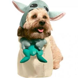 犬 服 ベビー ヨーダ スターウォーズ コスプレ マンダロリアン ペット ハロウィン 衣装 イベント 仮装｜acomes