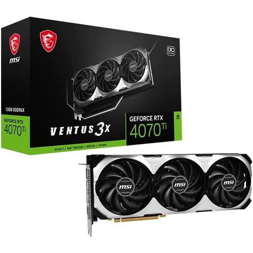 MSI グラフィックスボード GeForce RTX 4070 Ti VENTUS 3X 12G O...