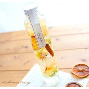 【完成品】 ハーバリウム 柑橘 オレンジ ドライフラワー 母の日 誕生日 プレゼント 敬老の日 新築祝い ギフト 植物標本 送料無料