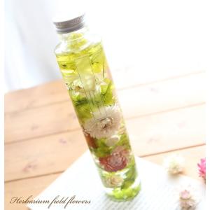 ハーバリウム 野に咲く花 - Field Flowers - 【完成品】 ドライフラワー オリジナル 母の日 誕生日 プレゼント ギフト 植物標本 送料無料