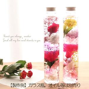 母の日 ハーバリウム 花材キット2本分(愛&感...の詳細画像1