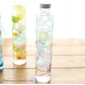 ハーバリウム レインボーサワー - Rainbow sour - 【完成品】 虹 レインボー ハーバリウム オリジナル 母の日 誕生日 プレゼント ギフト 植物標本 送料無料