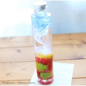 秋 ハーバリウム 紅葉の山 【完成品】 紅葉 カ...の商品画像