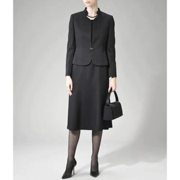 ブラックフォーマル CLAIRE CHARON PARIS アンサンブル クレール・シャロン 喪服 ...