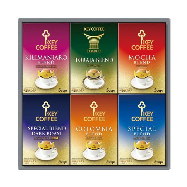 コーヒーギフト キーコーヒー ドリップオン レギュラーコーヒーギフト KDV-30L 珈琲 詰め合わ...
