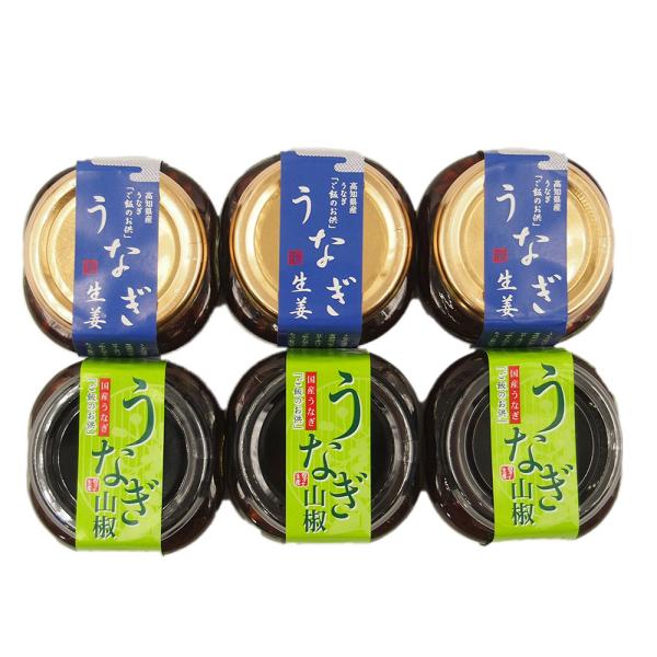 惣菜 四万十味紀行 うなぎご飯のお供詰め合わせ 2種×各3個 計6個 鰻 ウナギ ギフト 食べ比べ ...