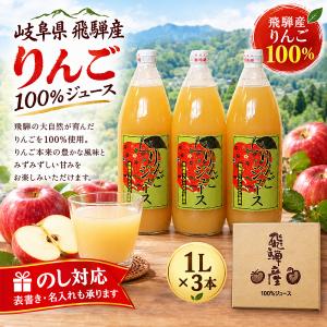 ジュース JAひだ 飛騨産りんごジュース 1L...の詳細画像1