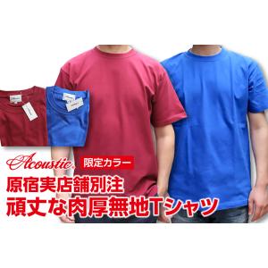 ACOUSTIC(アコースティック) HARAJUKU LIMITED SOLID CREW TEE...