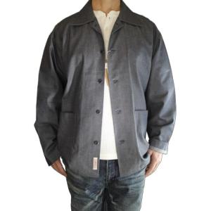 CHAMBRAY COVERALL シャンブレーカバーオール 柔らかな国産コットン生地 アコースティ...
