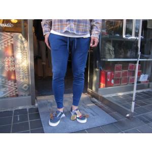 SMART SPICE スマートスパイス INDIGO SWEAT TROUSERS PANTS イ...