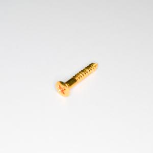 GOTOH ストラップピン用ビス 1本 ゴールド