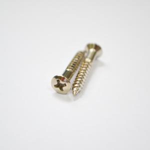 GOTOH ストラップピン用ビス 2本 ニッケル