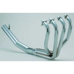 CBX400F用 PRETTY 薄型センバツブレット 素地 マフラー : PRETTYRACING