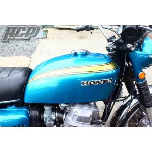 プリティー製 XJR400 ガニマタ ブレット管 メッキ 4HM